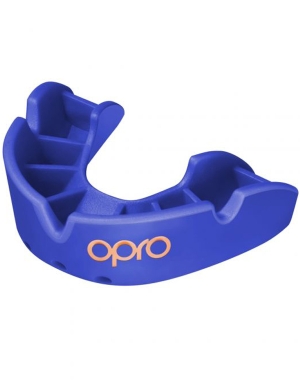 Opro Bronze Training Level (10yrs - Adult) - Blue